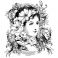 IndigoBlu  Rubber stamp Elisabeth Bennet 633090271038