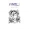 IndigoBlu  Rubber stamp Elisabeth Bennet 633090271038